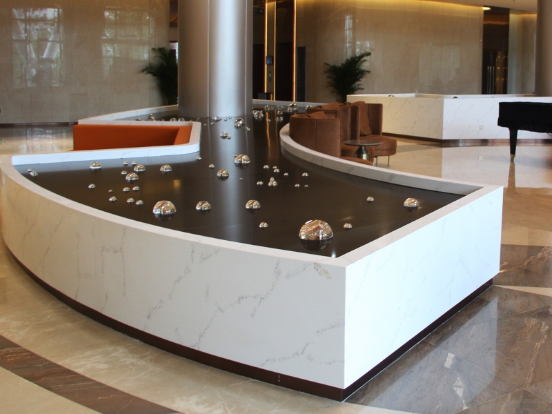 GMA201V pure acrylic solid surface application