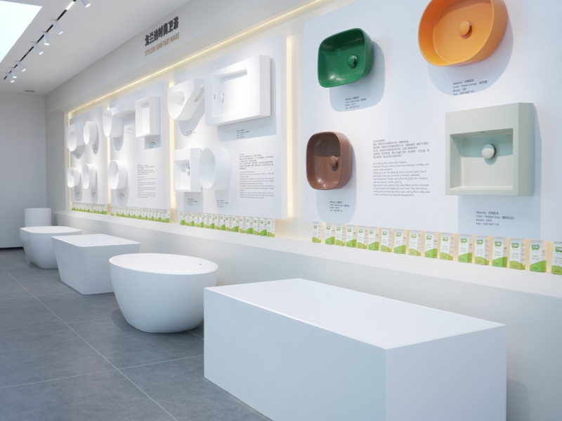 Gelo solid surface factory showroom