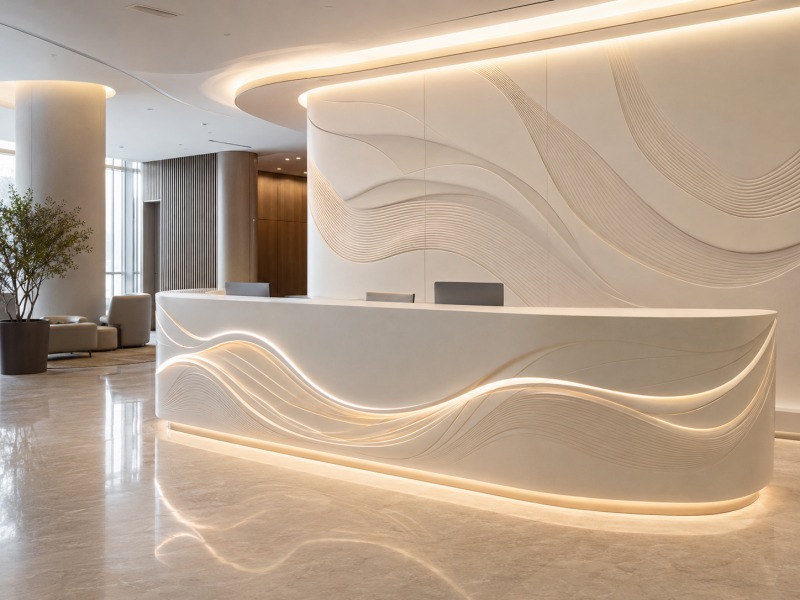 solid surface decorative patterns