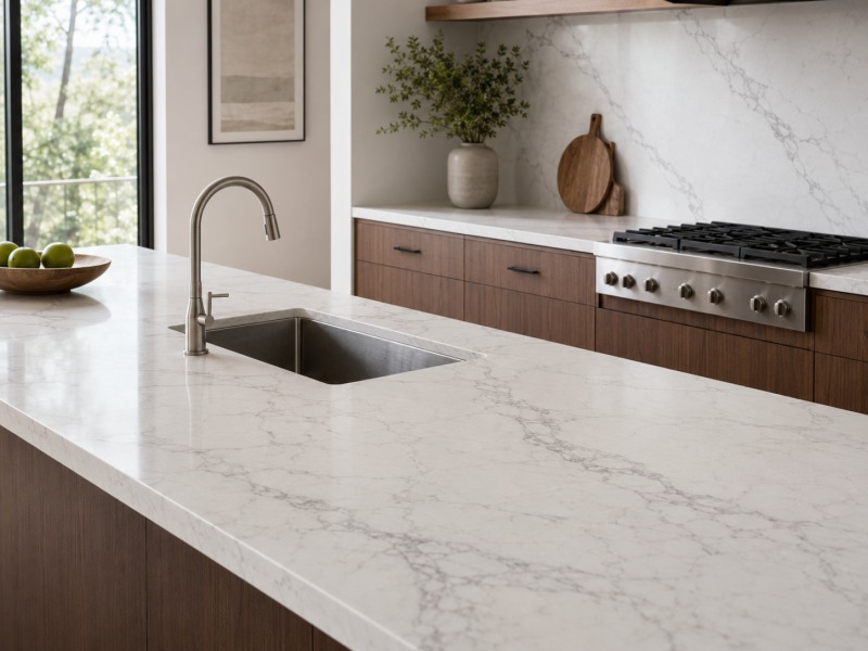 quartz stone kitchen countertops