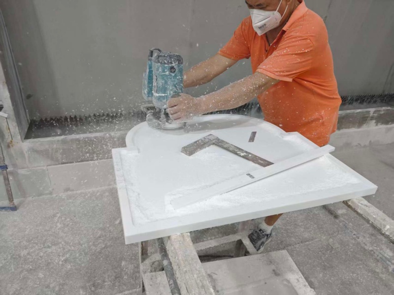 solid surface countertops fabrication